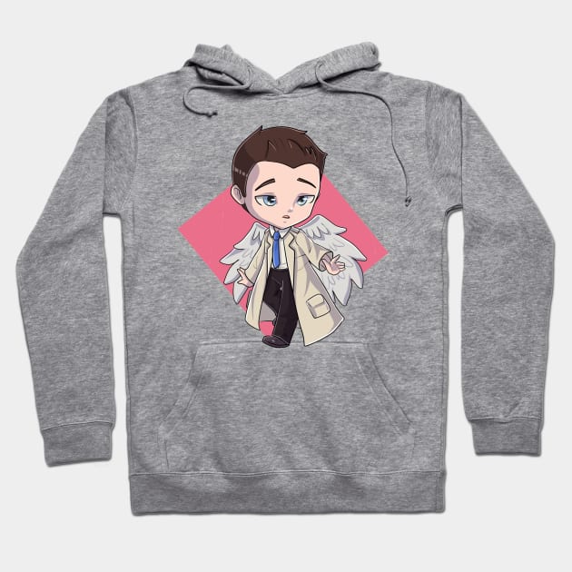 castiel Hoodie by tizy